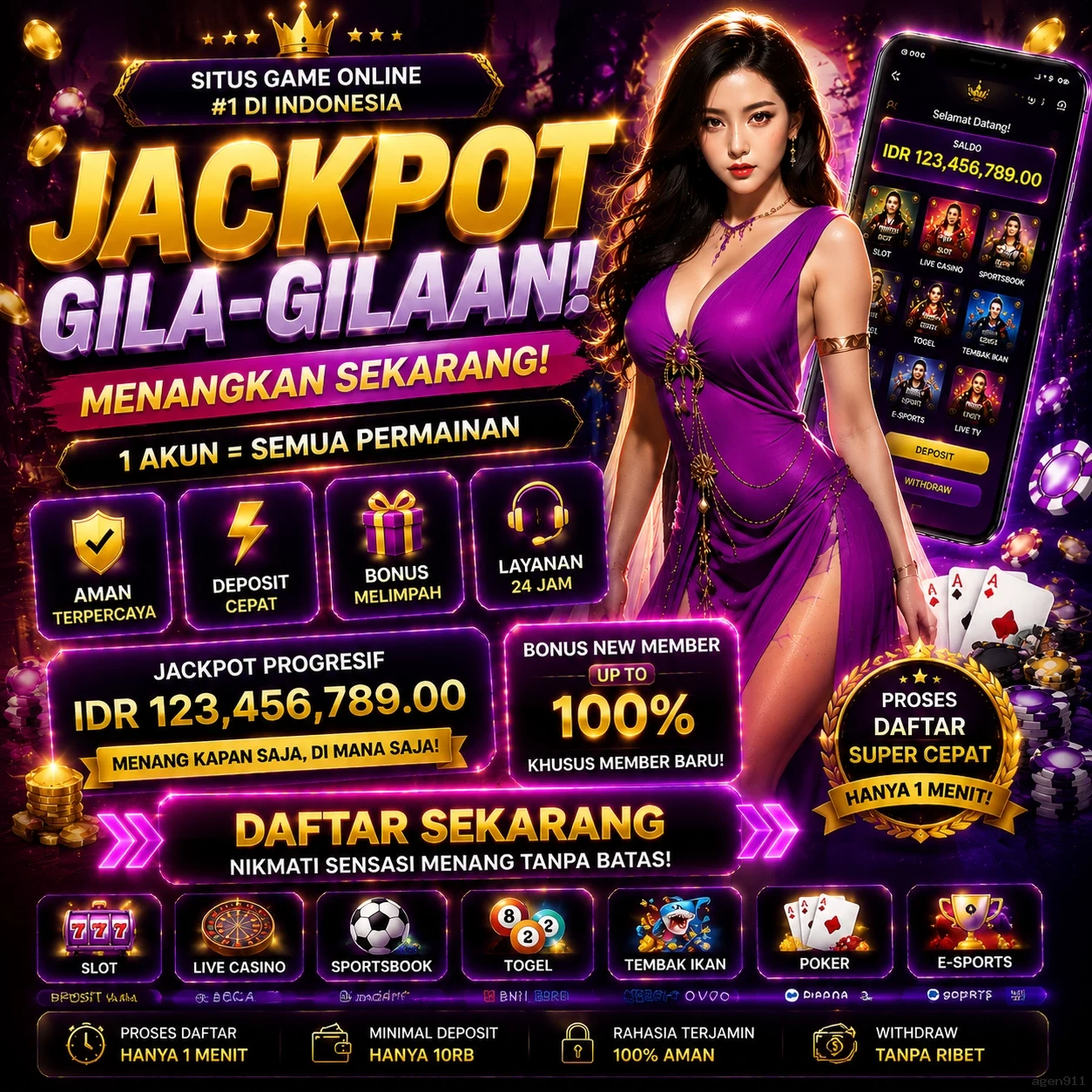 Interface aplikasi setelah instalasi berhasil
